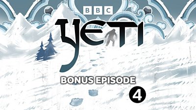 Artwork for Yeti.
/p
pA snowy landscape complete with mountains and trees features a figure walking in the distance. Text on the image reads: 