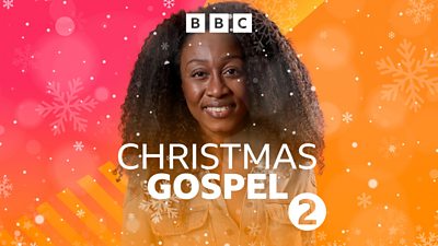 Headshot of Beverley Knight in front of festive orange and red branding.
/p
pText on image reads: 