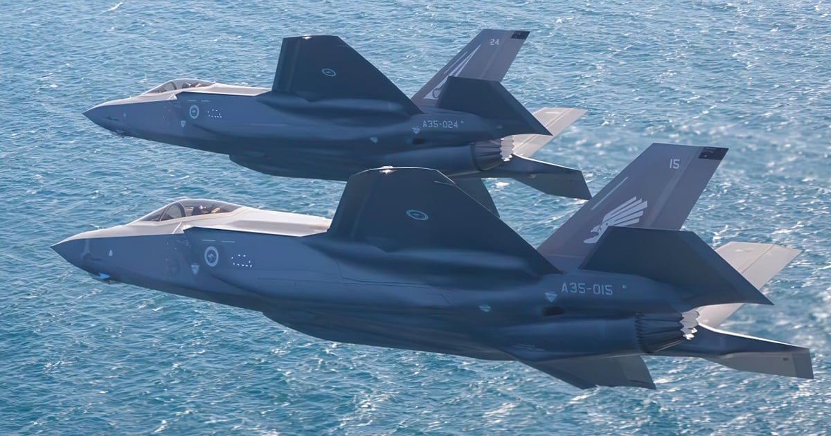 F-35A 
Lightnings II ?????????? ??? ?????????. ????: RAAF