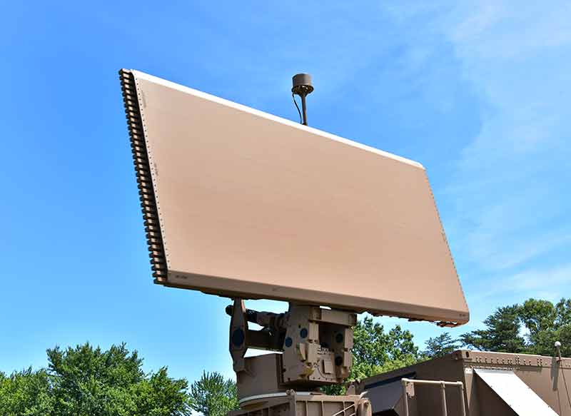 AN/TPS-78 long-range detection radar station.
/p
pPhoto credits: Northrop Grumman.