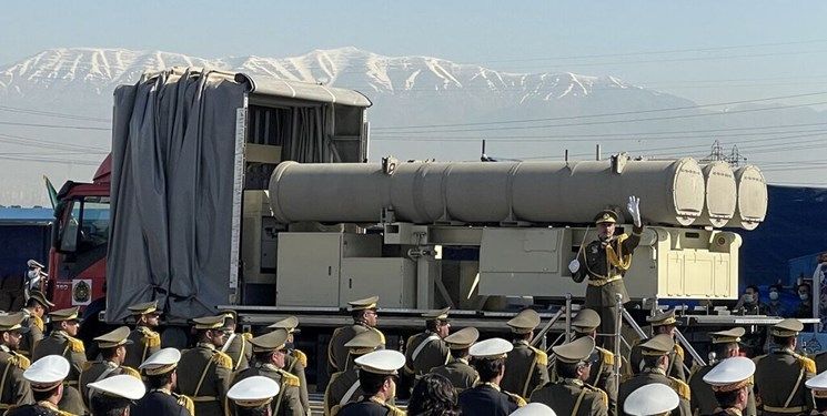 Fath-360 launcher at Iranian army parade in an Unknown location in 2022. (Wikimedia)