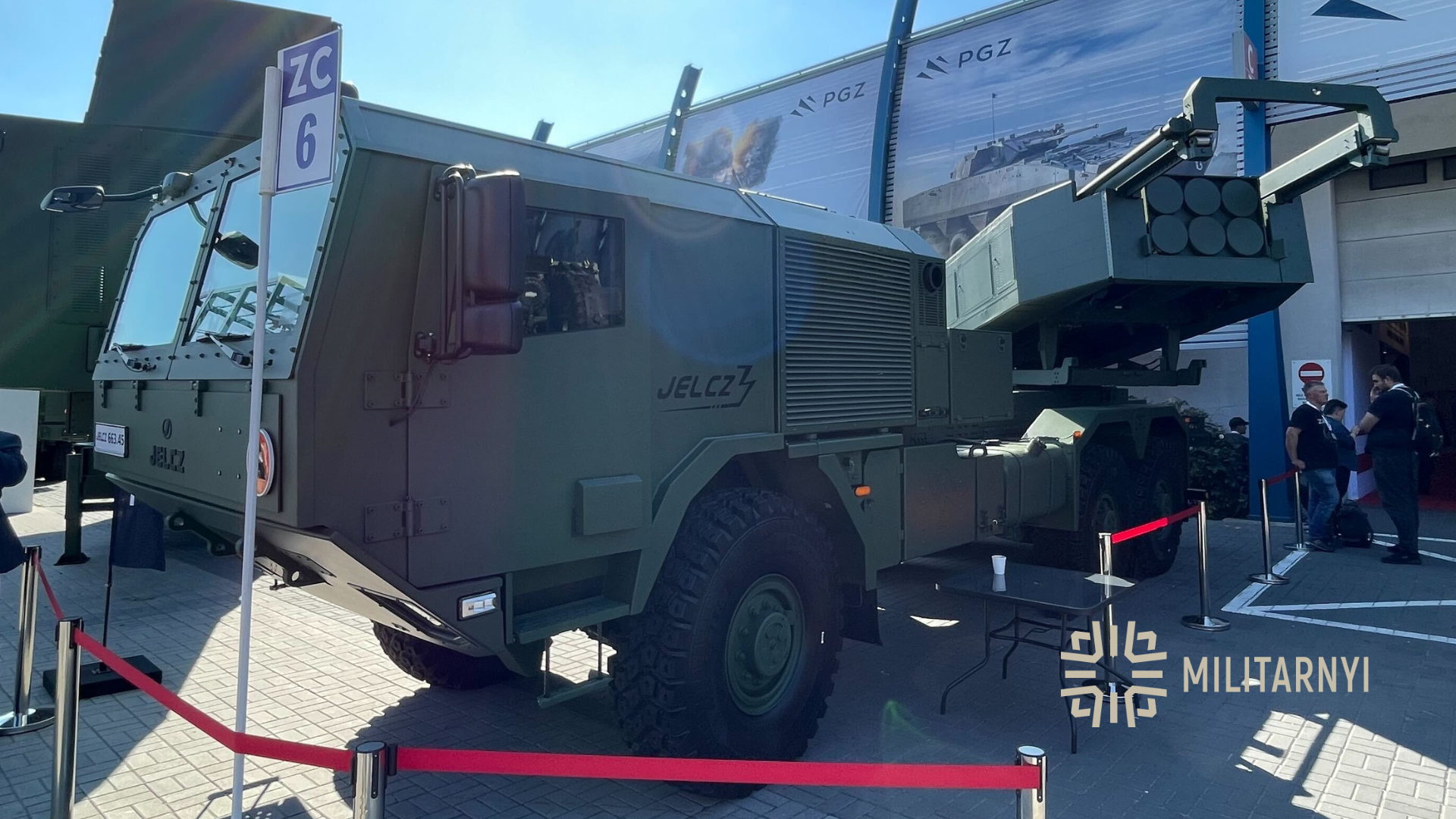 M142 HIMARS MLRS on the Polish Jelcz truck, September 5, 2023. Photo credits: Militarnyi