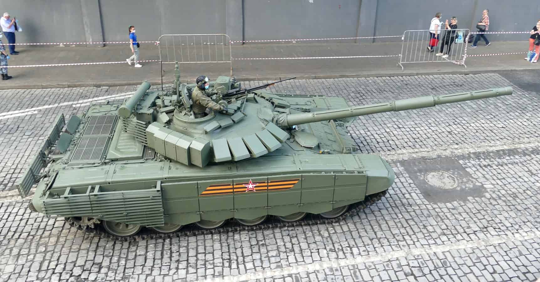 A T-72B3M tank. June 2020. Photo credits: Russian media