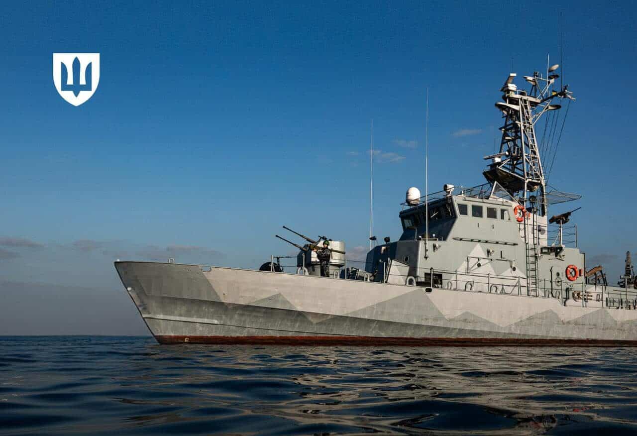 Ukrainian Island-class patrol boat in 