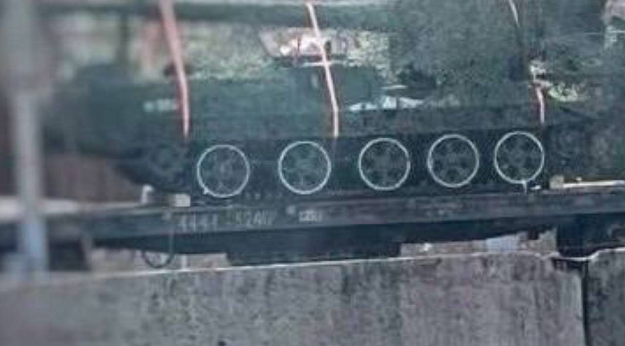 First potential sighting of a North Korean M1989 Koksan self-propelled artillery system in Russia, November 2024.