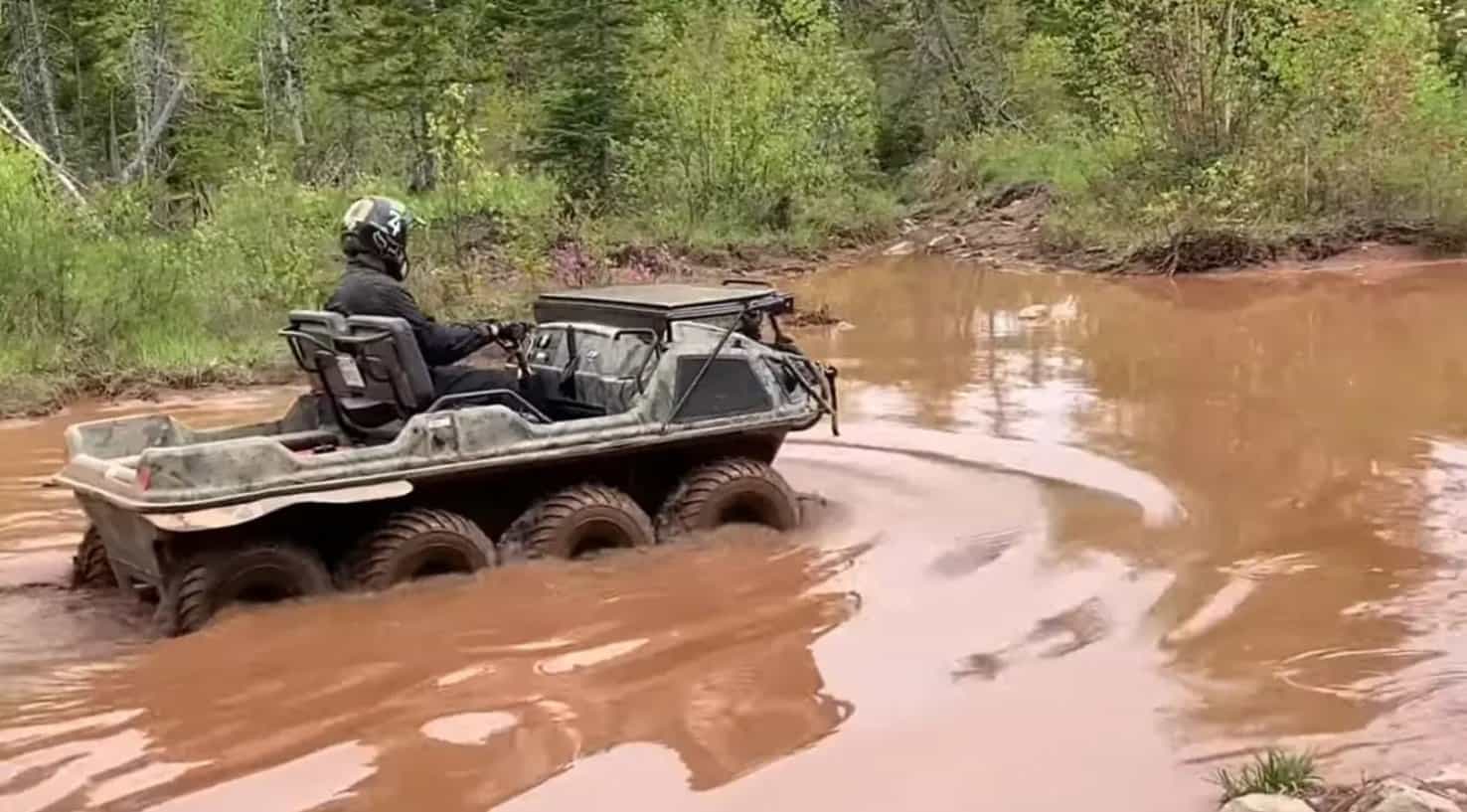 Argo Aurora all-terrain vehicle. Photo credits: Ministry of Defense of Ukraine