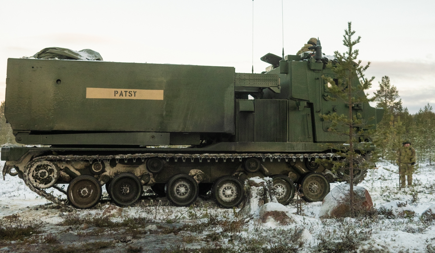 An American M270A2 missile launcher during an exercise in Finland. November 2024.
/p
pSource: Lockheed Martin