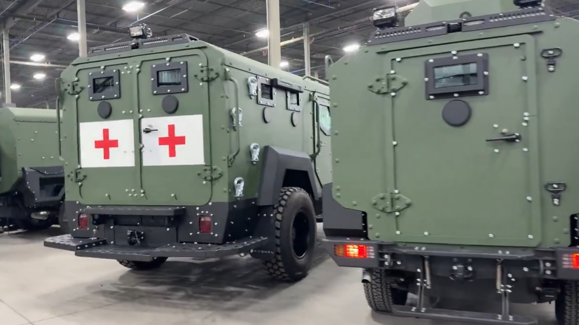 Senator armored ambulance.
/p
pDecember 2024, Canada. Freeze frame from a video by Roshel