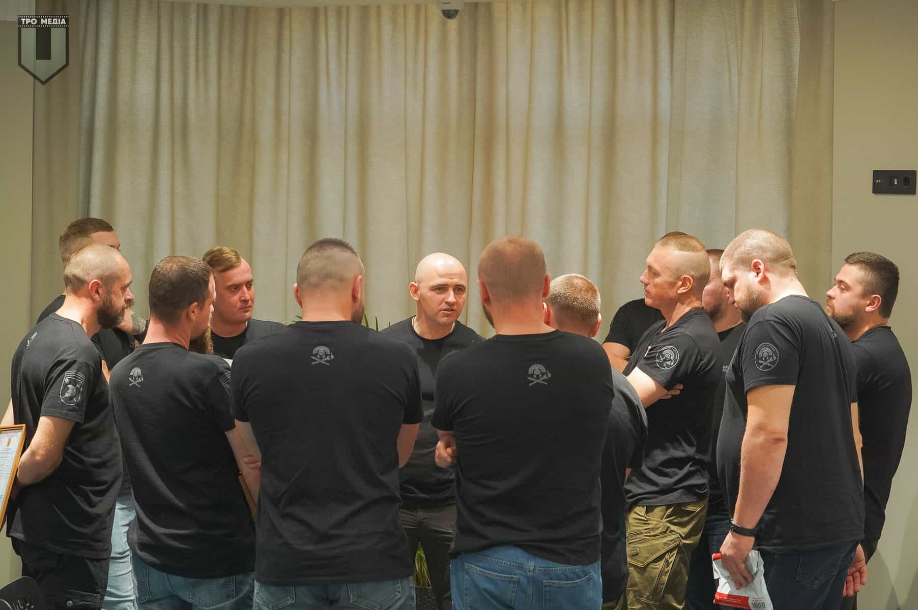 Ukrainian commanders at the Captains' Course.
/p
pUkraine, 2024. Photo credits: 