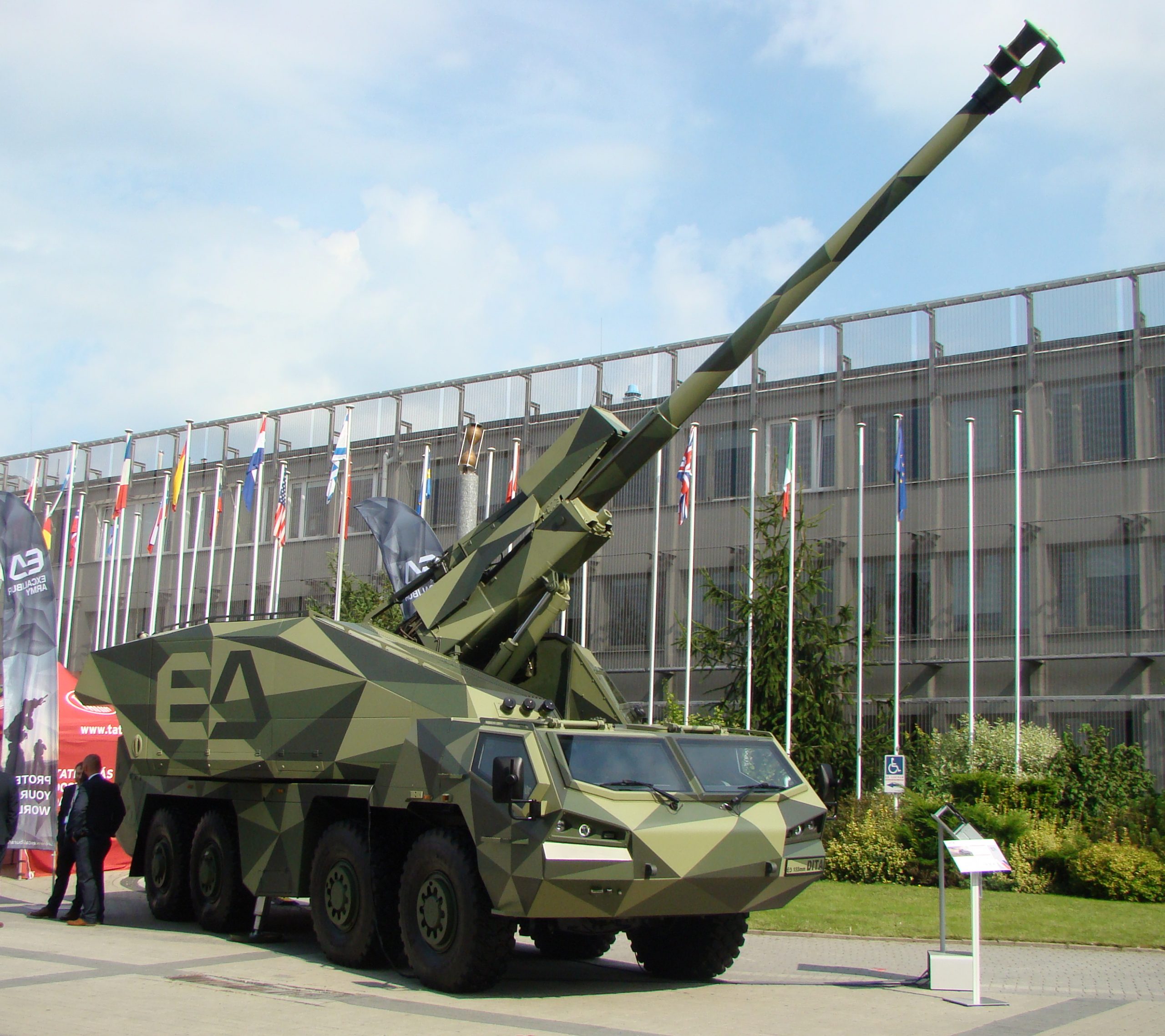 DITA self-propelled artillery system.
/p
p2021. Photo credits: Excalibur Army
