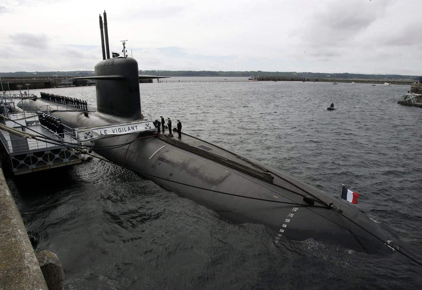 Le Vigilant is a submarine of the Le Triomphant series. Photo by French media