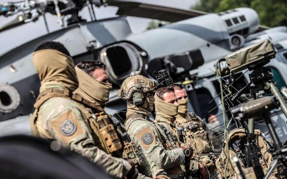 French soldiers of the Army Special Forces Command (CAST).
/p
pPhoto credits: Commandement des Actions Speciales Terre