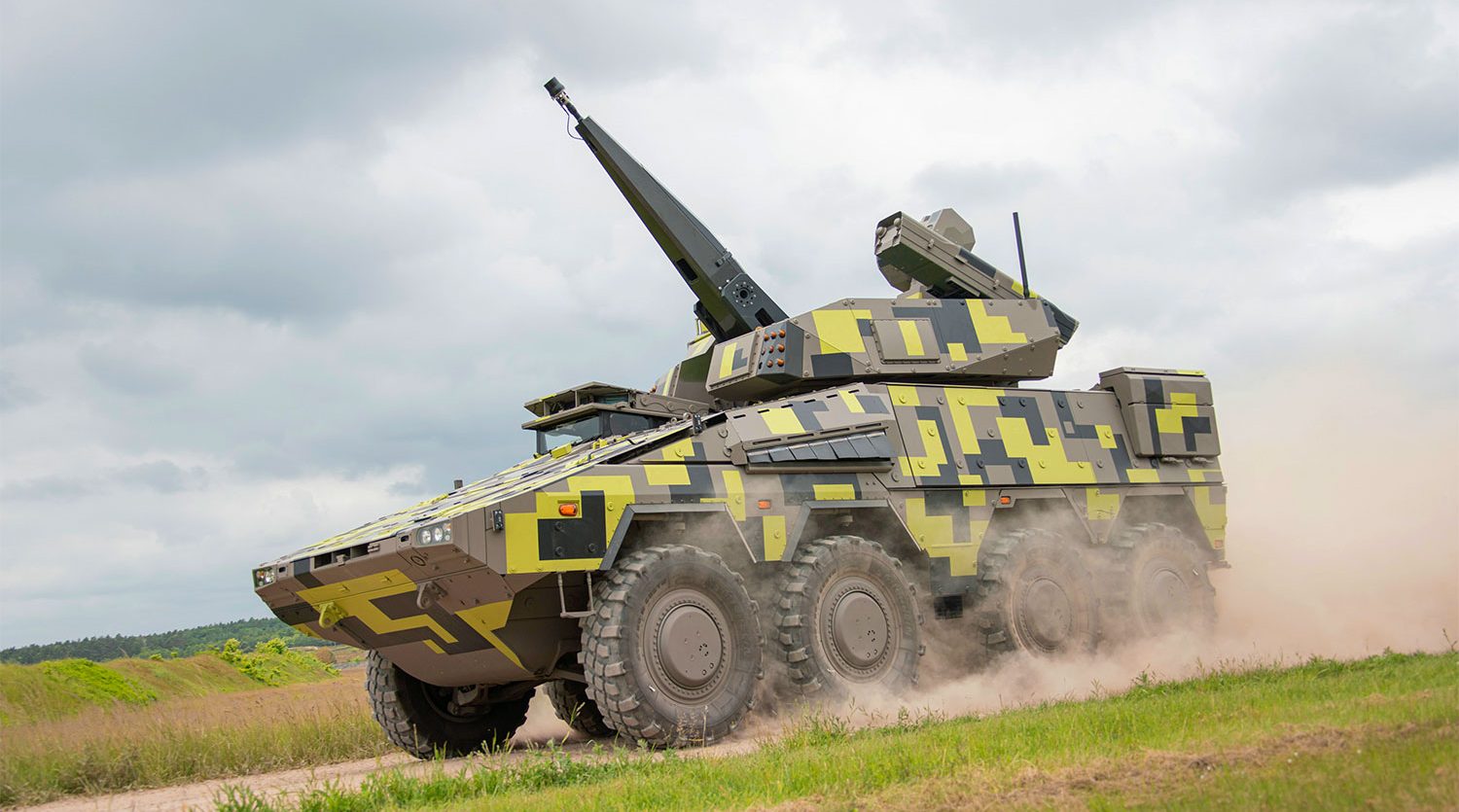 The Skyranger 30. Photo credits: Rheinmetall.