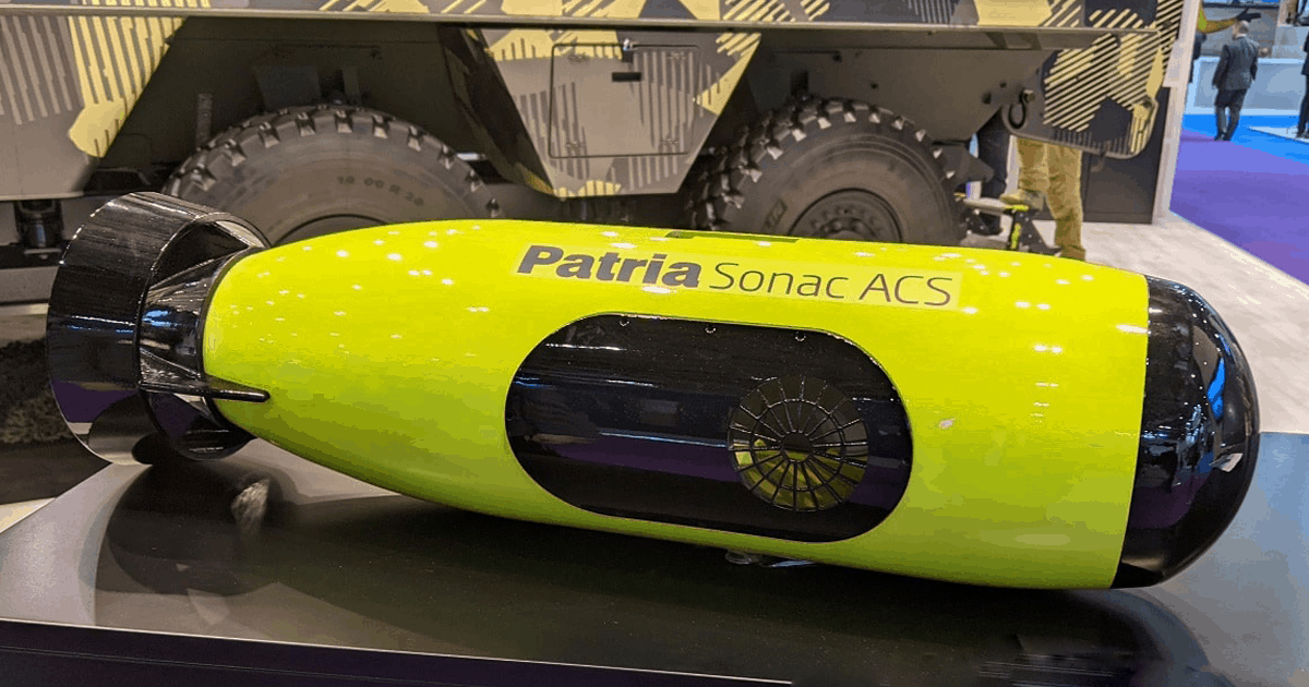 ????????? ?????? ??????? ????????? ?????????? ????????
/p
pSonac ACS (ACS-66) ?? ?????? Patria ?? DSEI 2021. ????: Naval News