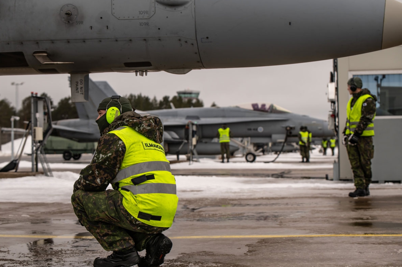 The Finnish air base in Rovaniemi. Source: www.lentoposti.fi