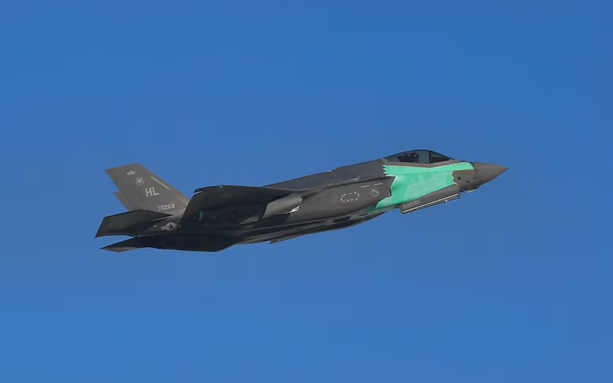 F-35 fighter jet assembled from two aircraft. Source: www.hill.af.mil