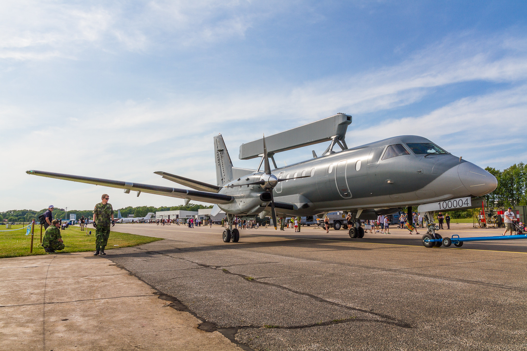 Sweden's ASC 890 aircraft. Source: flickr.com