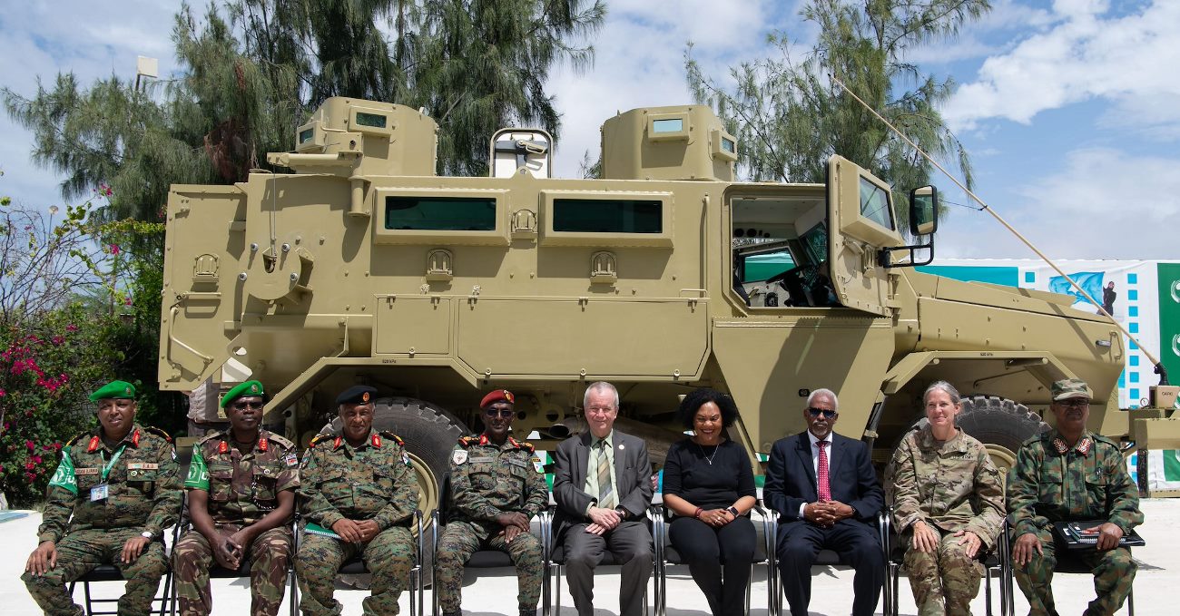A M36 Puma armored vehicle of the Somali forces. August 2022, Somalia. Photo: US Department of Defense