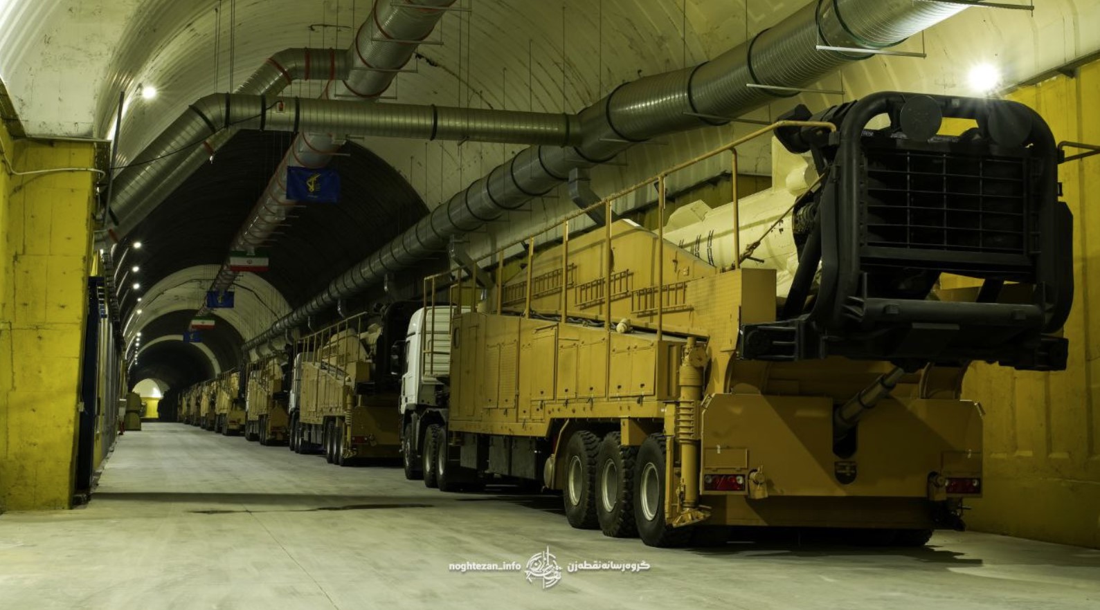 Iran's underground missile base.
/p
pMarch 2025. Photo credits: Noghtezan.info