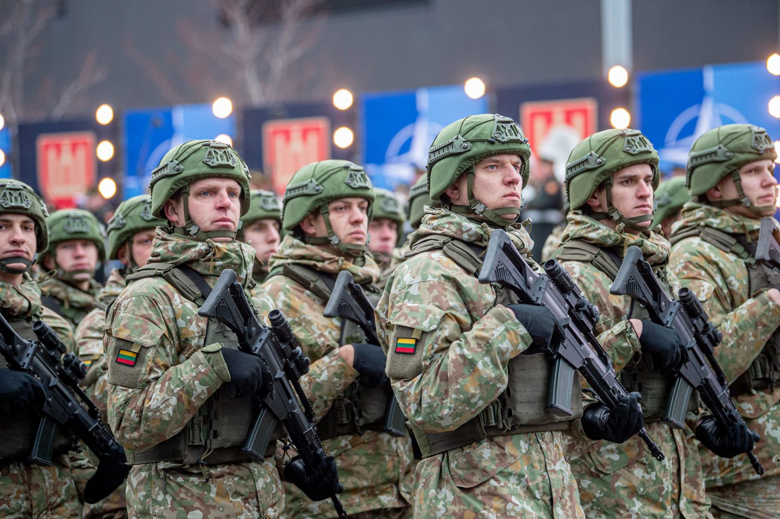 Lithuanian Armed Forces servicemen. Photo from open sources