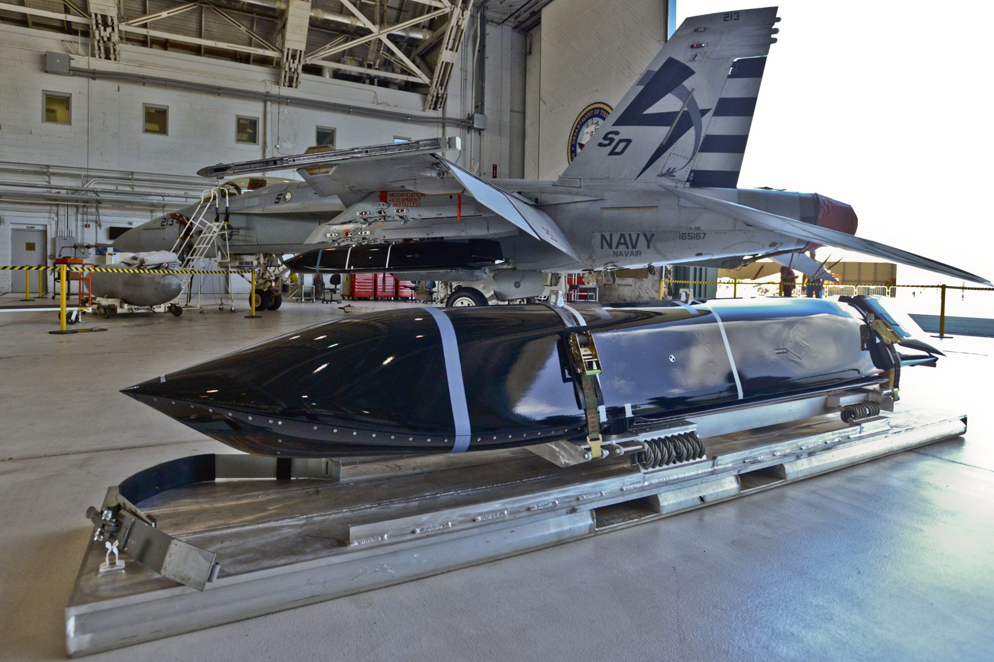AGM-158C LRASM anti-ship missile. Photo credits: US Navy.