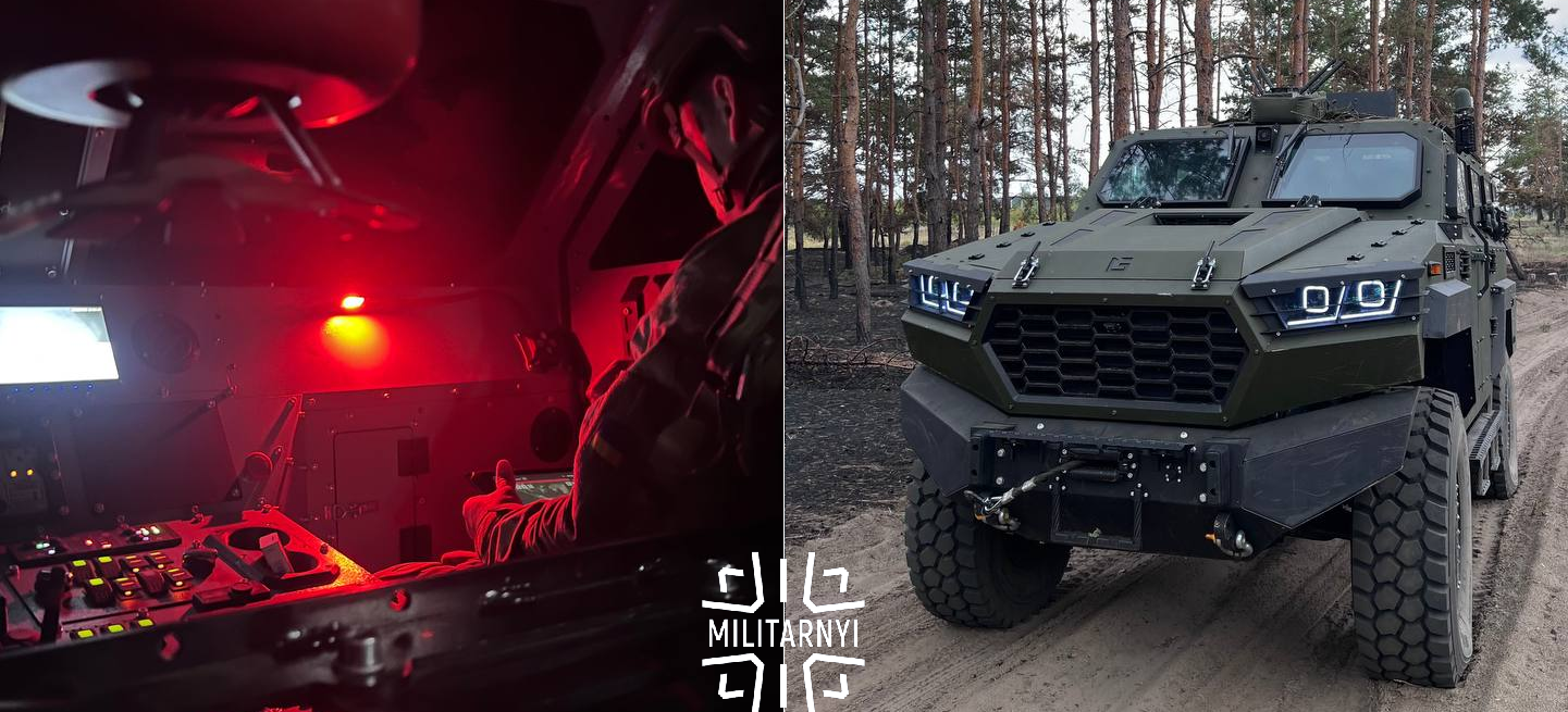 Inguar-3 armored vehicle in use by Azov, August 2024.
/p
pPhoto by Militarnyi