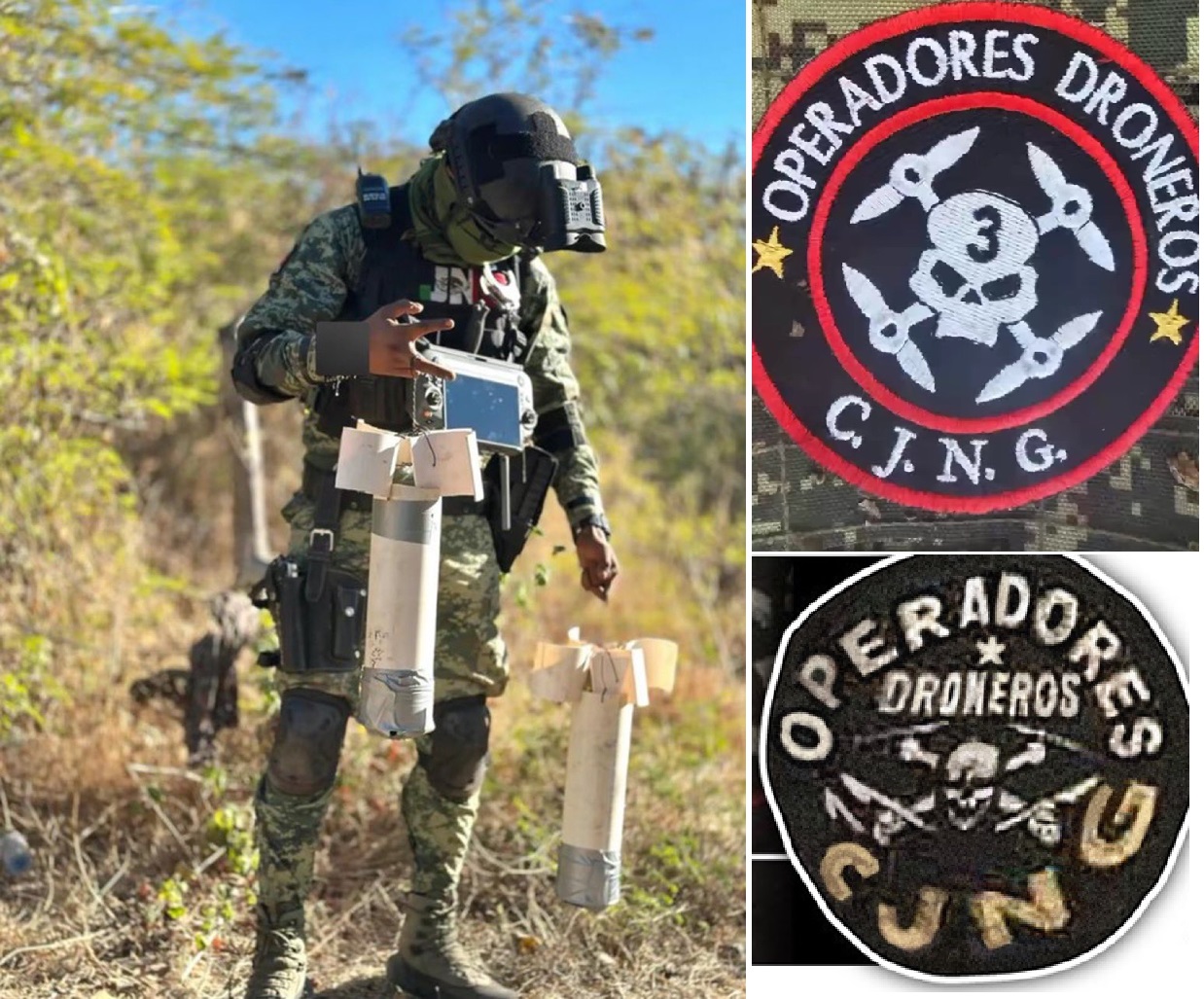 Operator bezpilotnikiv kartelyu CJNG.