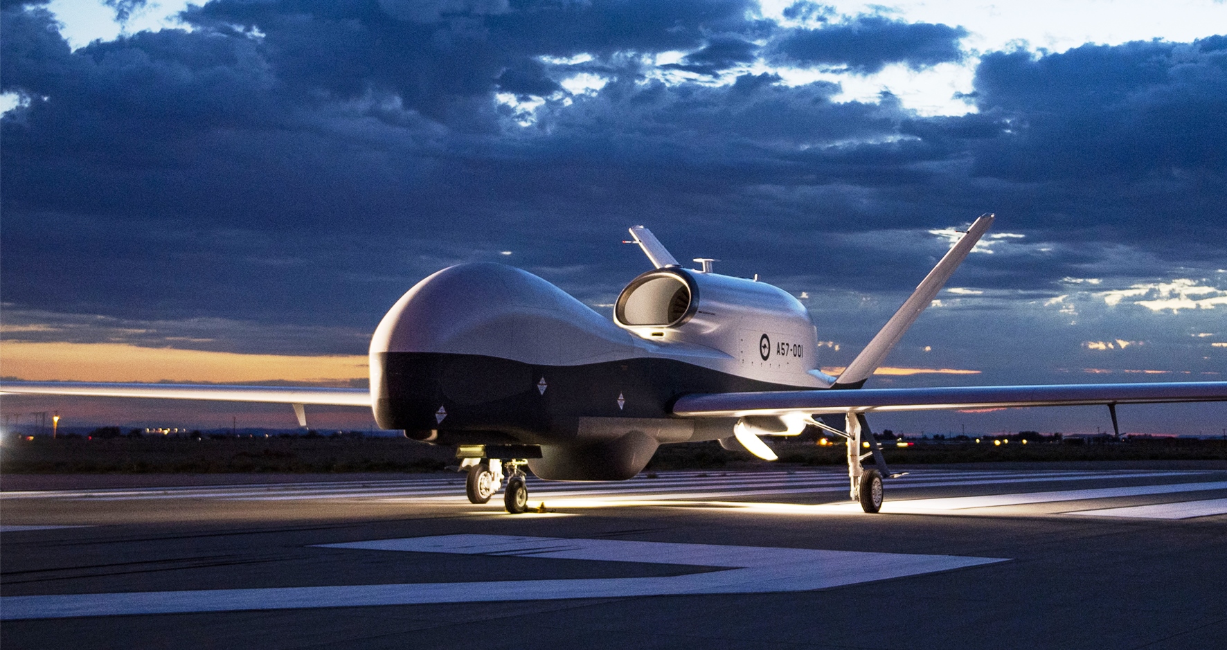 The first MQ-4C 