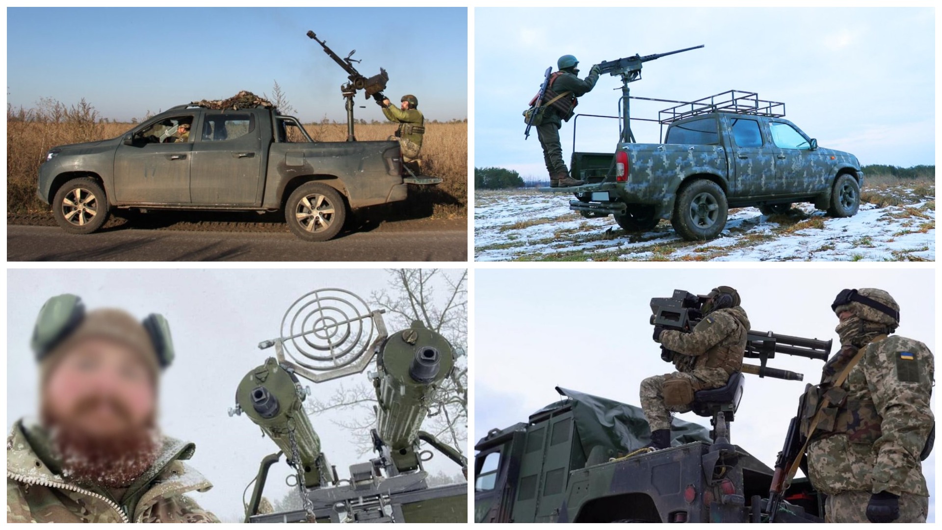 Ukrainian mobile air defense groups