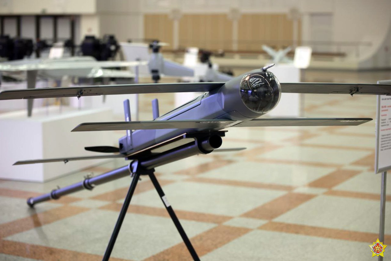 Russian OG-180 attack drone demonstrated in Belarus on March 6, 2025. Photo credits: VAYAR
