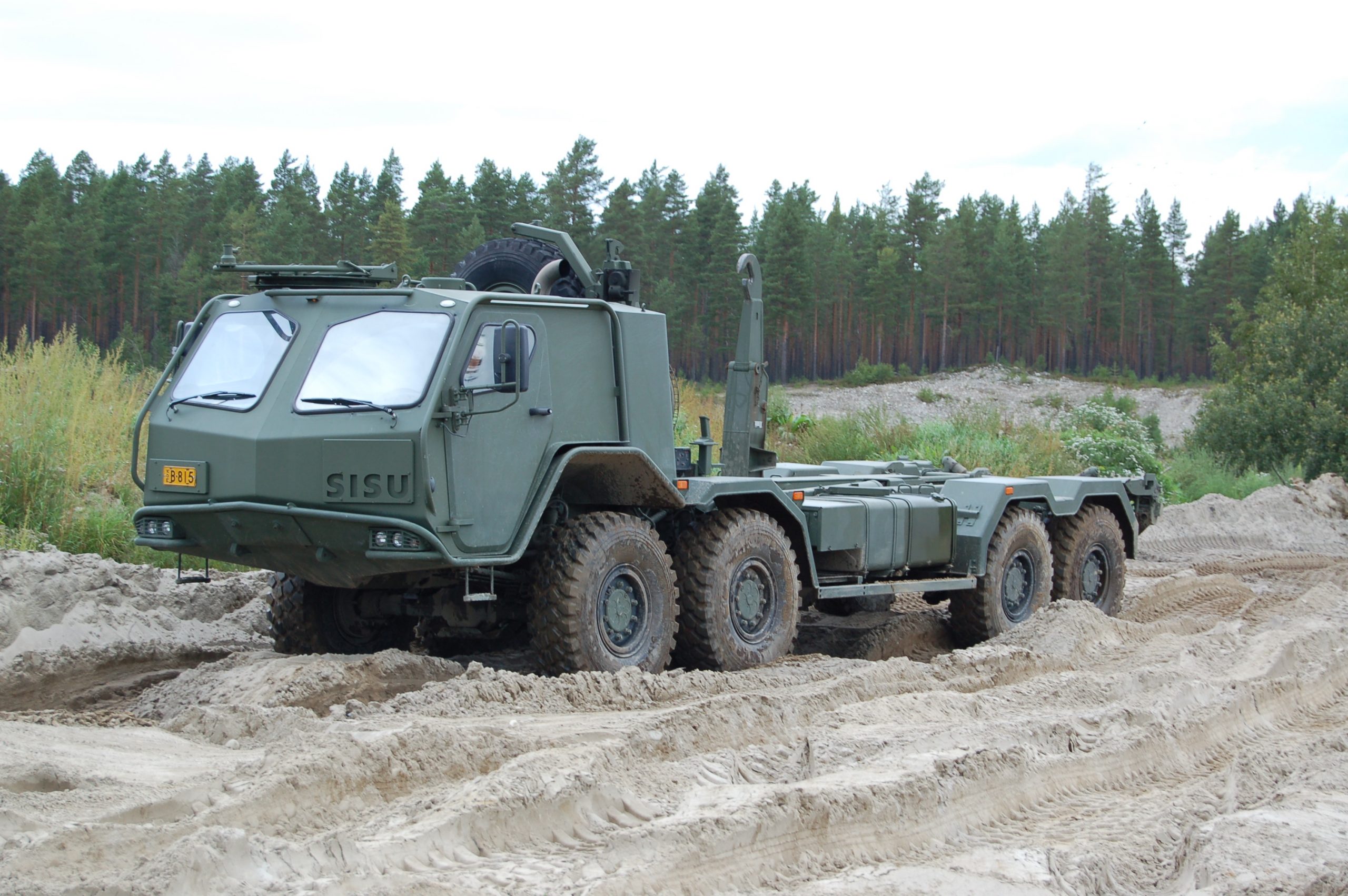 A Sisu E13TP truck. Photo credits: Sisu