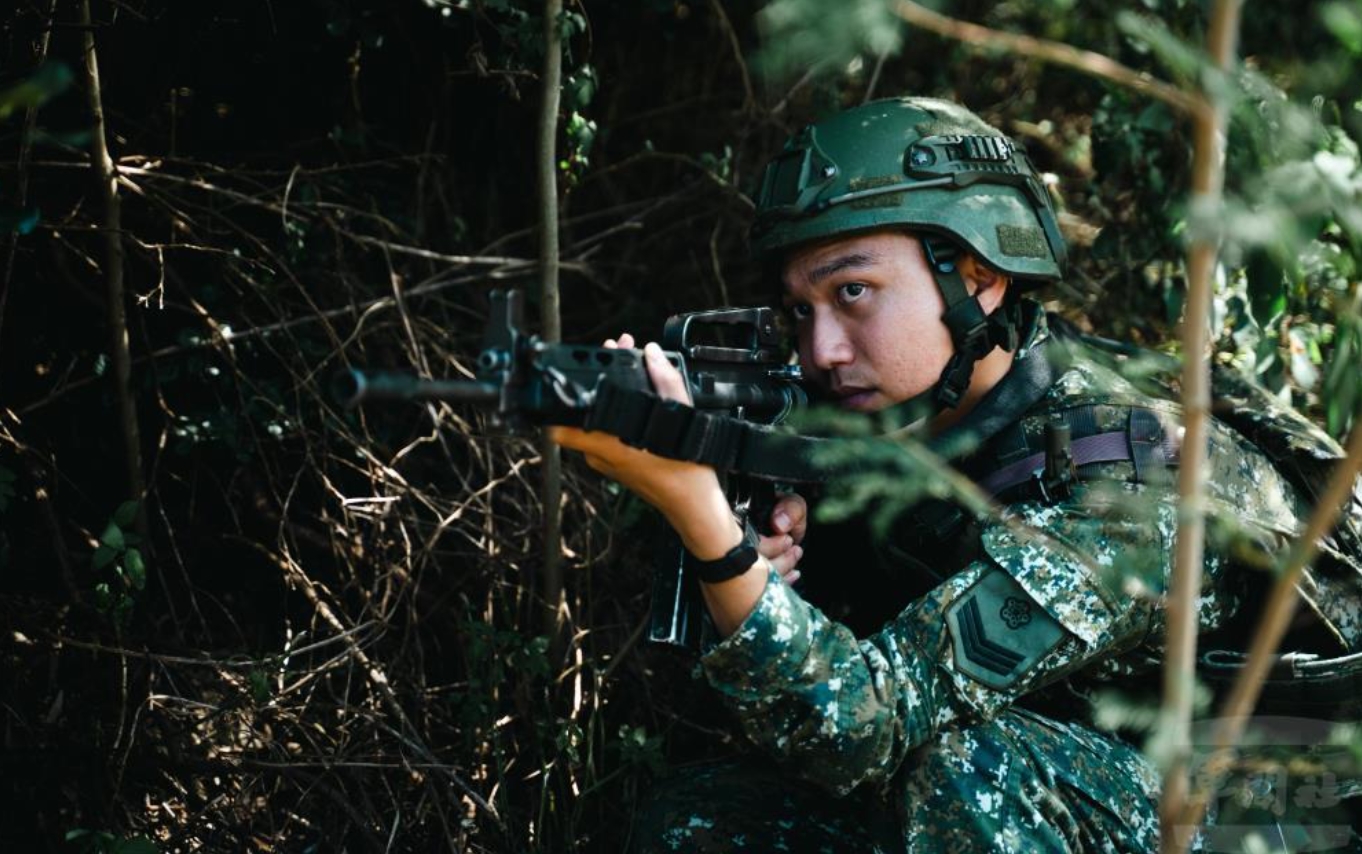 Republic of China military personnel in Taiwan during the Han Kuang exercises. July 2024. Photo: Ministry of Defense of the Republic of China