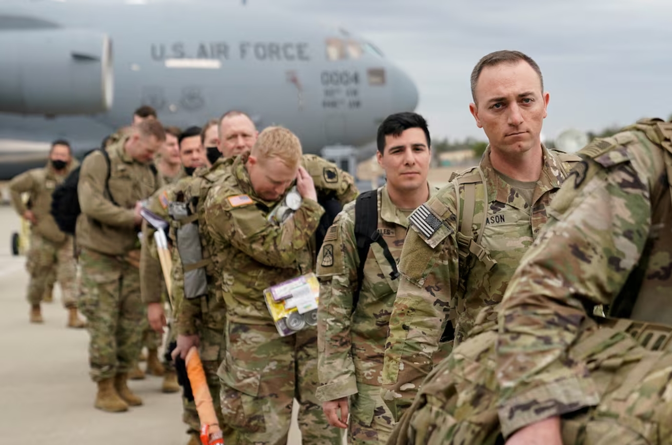 United States military personnel. Source: www.reuters.com