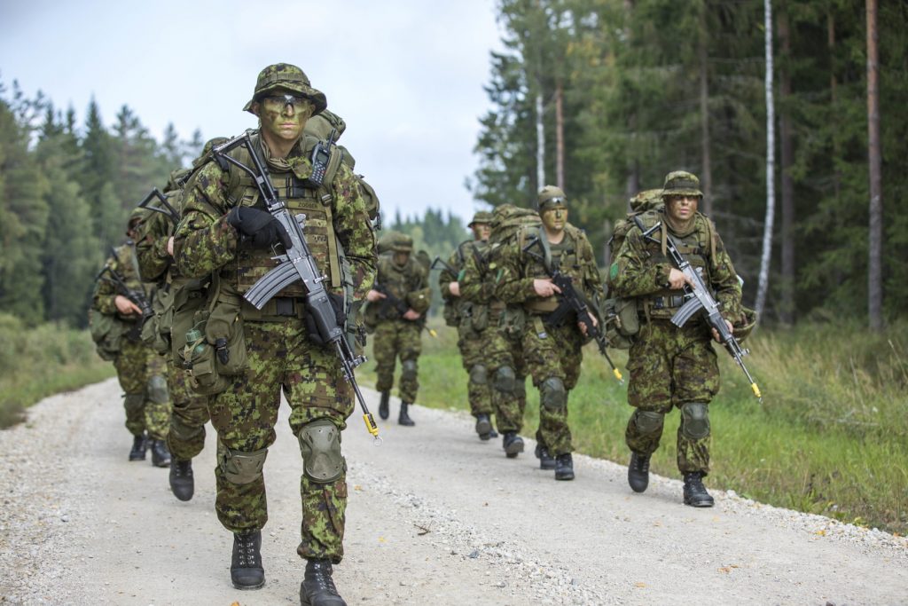 Servicemen of the Estonian Armed Forces.
/p
pSource: Estonian Ministry of Defense