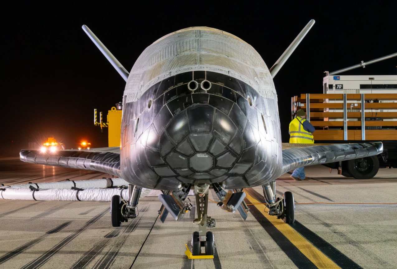 The X-37B spacecraft.
/p
pMarch 2025. United States of America. Source: US Space Force