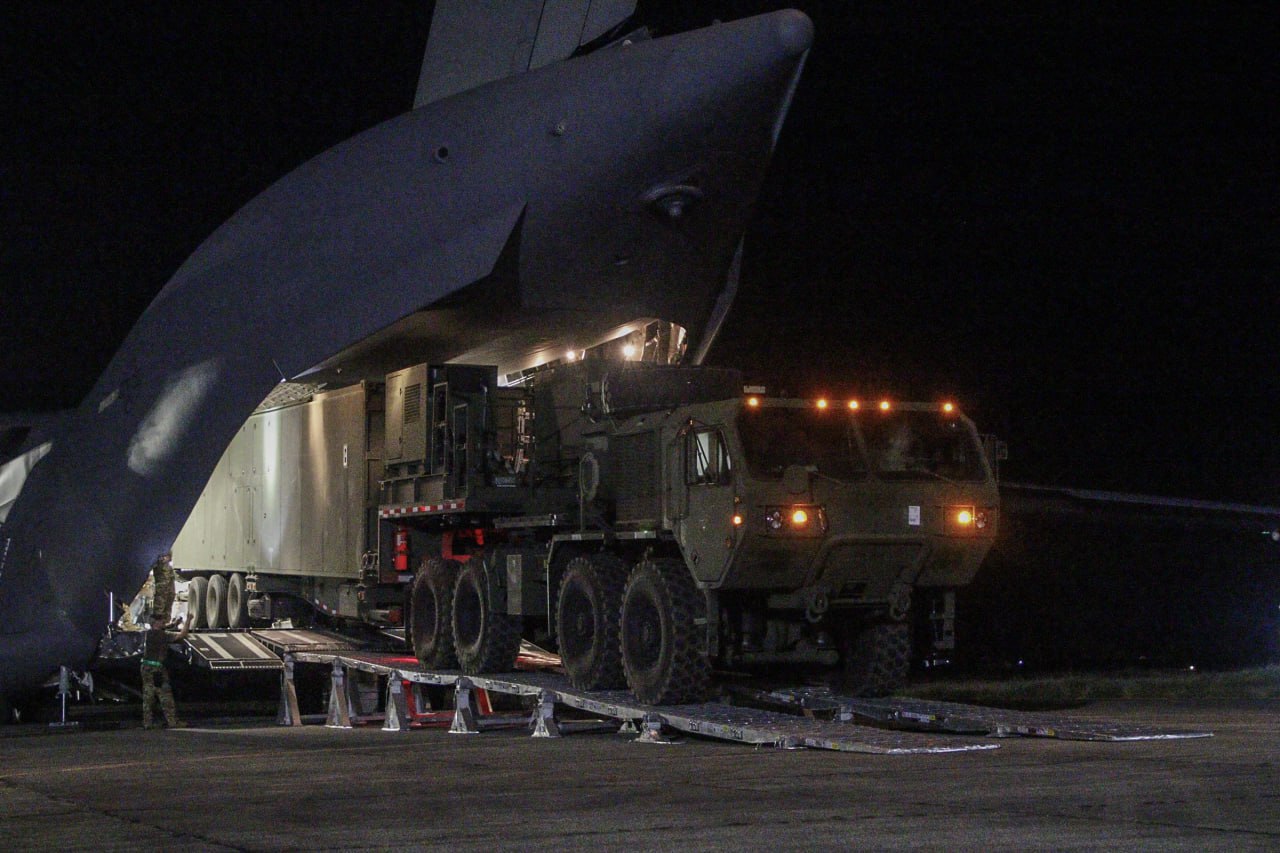 The Typhon missile system delivered to the Philippines by a C-17 Globemaster III aircraft, April 7, 2024. Photo: U.S.
/p
pArmy
