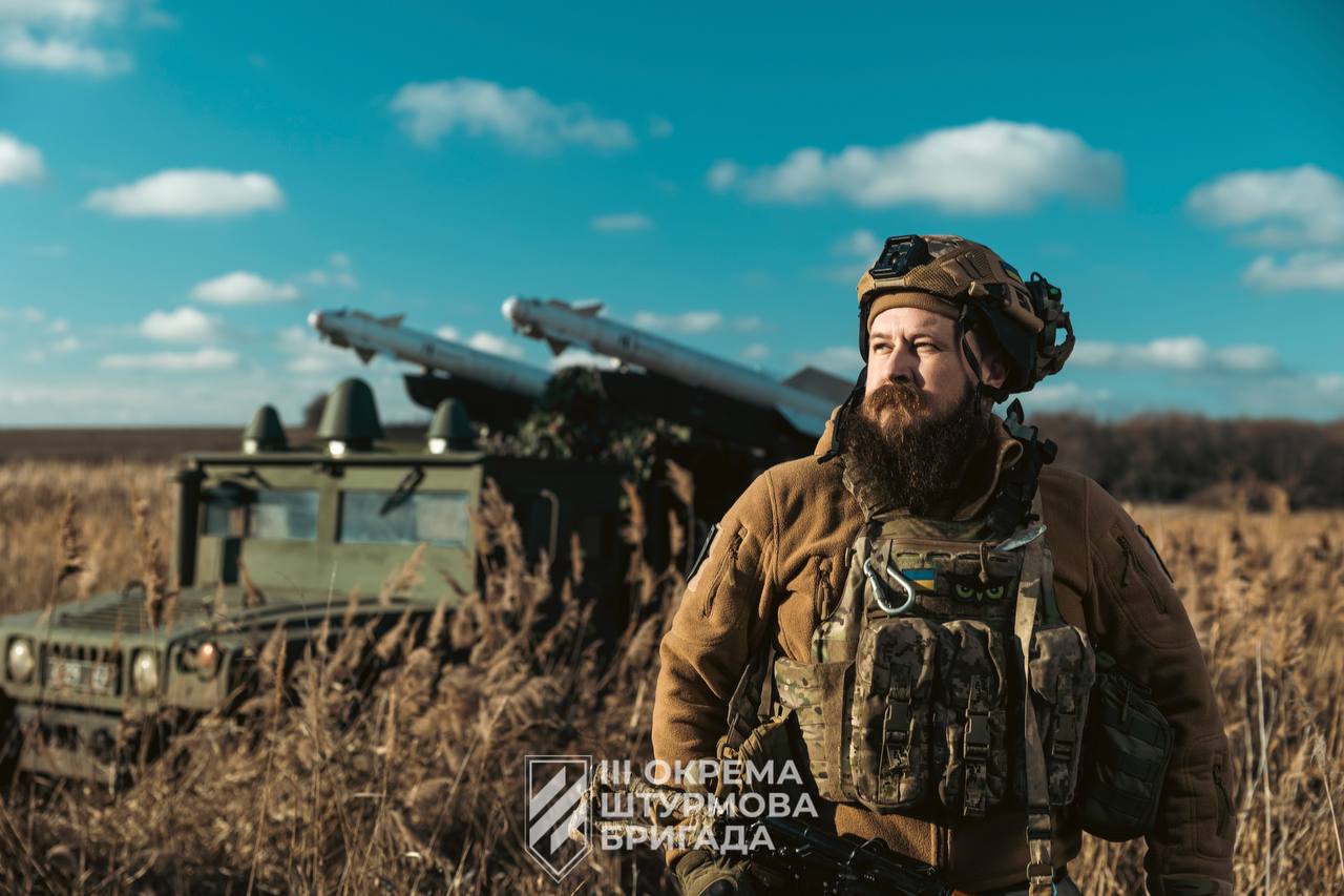 Ukrainian anti-aircraft missile system based on the HMMWV SUV with P-73 missiles. March 2025.
/p
pSource: 3rd Separate Assault Brigade
