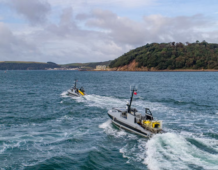 Maritime Mine Counter Measures (MMCM) drone.
/p
pPhoto credits: Thales